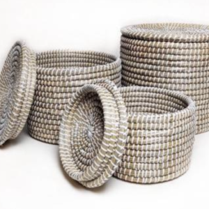 Natural Straw Basket (SHUVRO)
